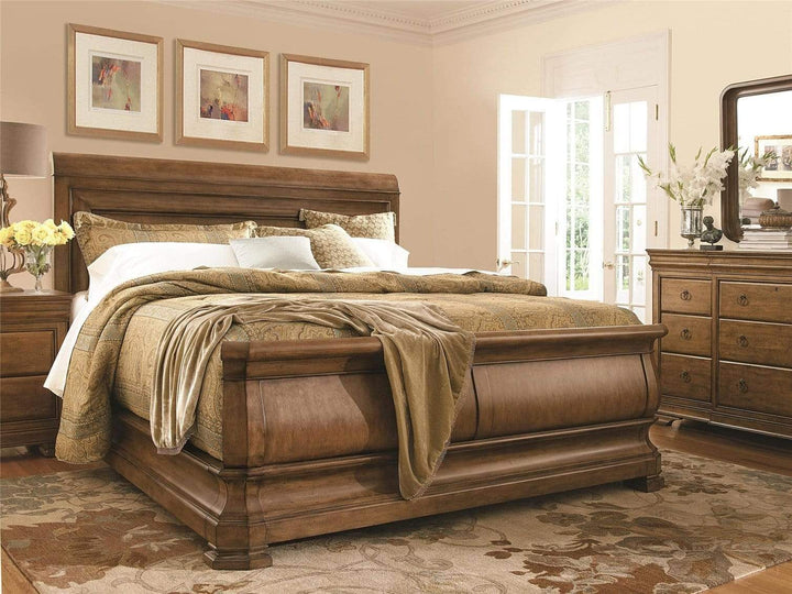 Alchemy Living Alchemy Living Le Rue Harrison Leah Bed Complete King - Brown 07176B