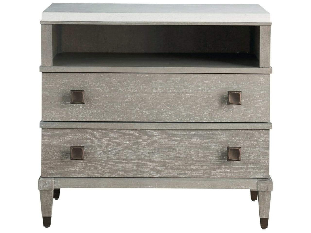 Alchemy Living Alchemy Living Replay Two Drawer Nightstand - Gray 507A351