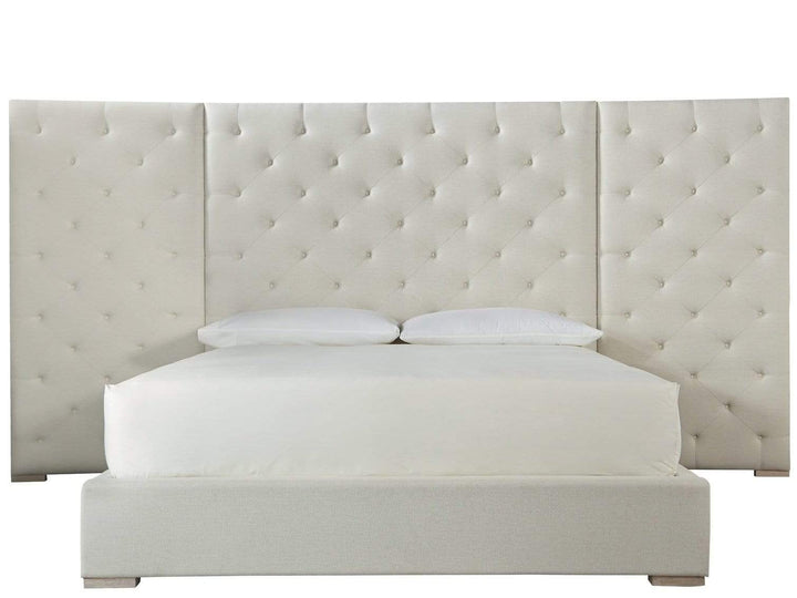 Alchemy Living Alchemy Living Stile Bed with Wall Panel King - White 643220BW