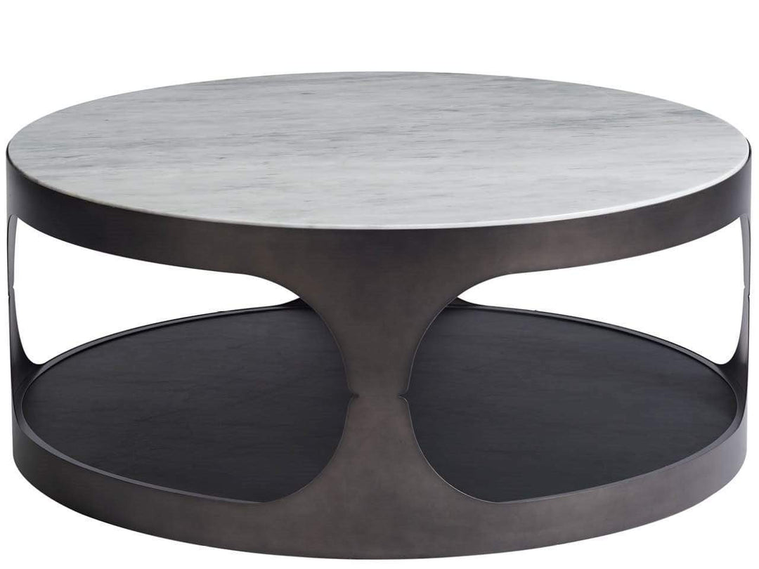 Alchemy Living Alchemy Living Urbain Seville Round Cocktail Table - Silver 941818