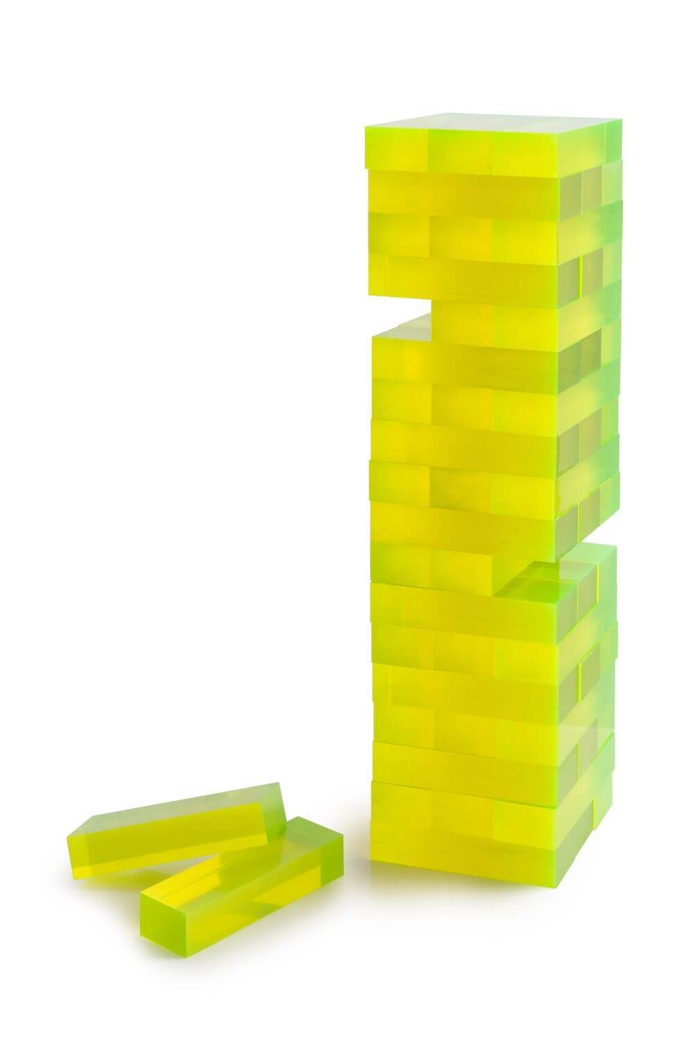 Aurosi Aurosi Neon Acrylic Yellow Tumble Tower 1662A