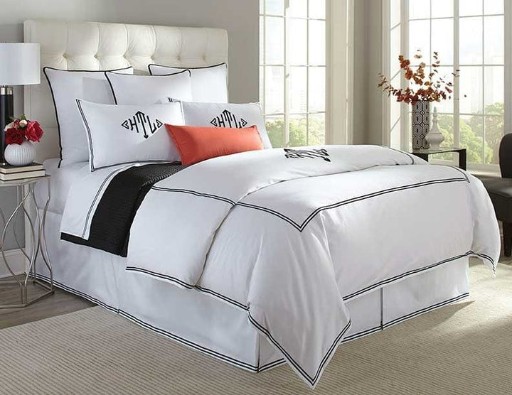 Home Treasures Home Treasures Madison Bed Skirt 16" Drop, Panels (Available in 6 Sizes / 16 Colors)