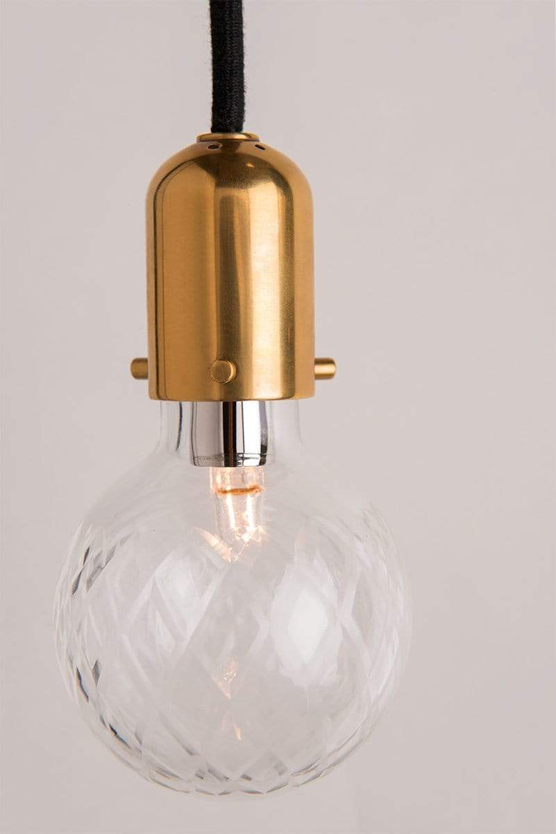 Hudson Valley Lighting Hudson Valley Lighting Marlow Sconce - Aged Brass & Clear 1101-AGB