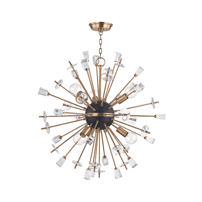 Hudson Valley Lighting Hudson Valley Lighting Liberty Chandelier - Aged Brass 5032-AGB