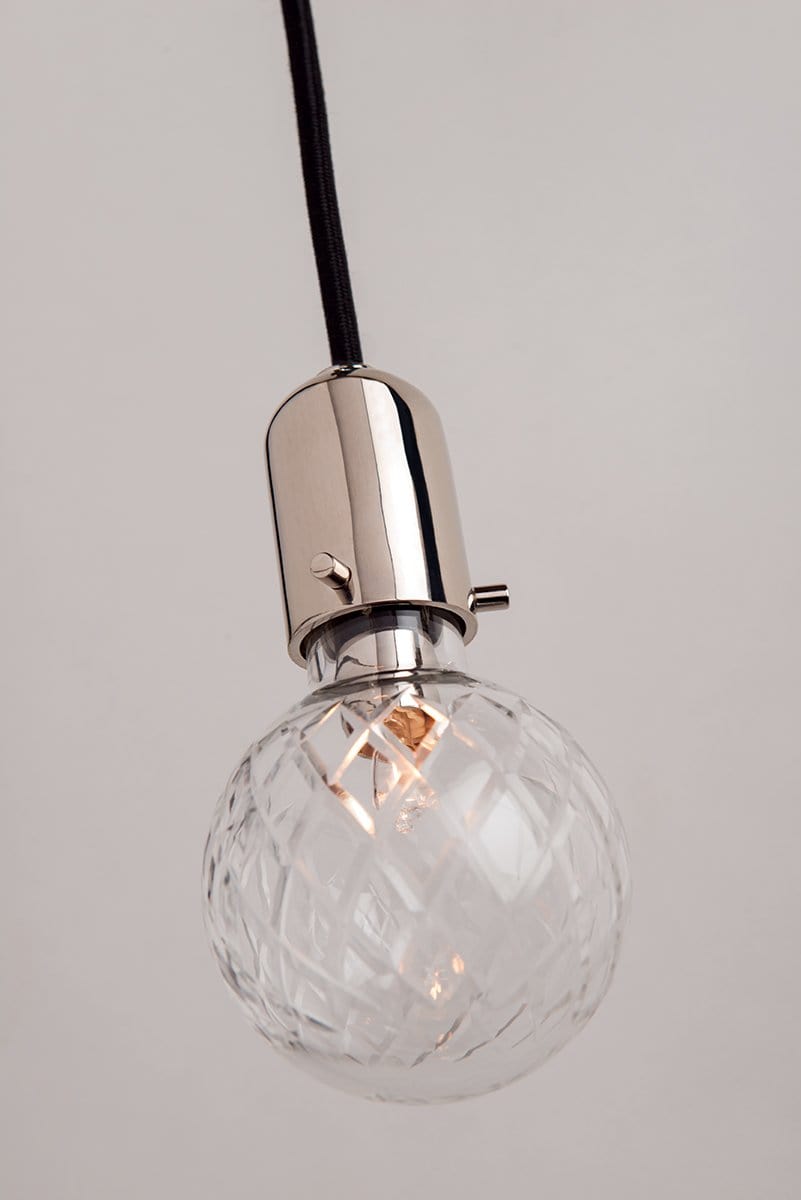 Hudson Valley Lighting Hudson Valley Lighting Marlow Pendant - Polished Nickel & Clear 1100-PN