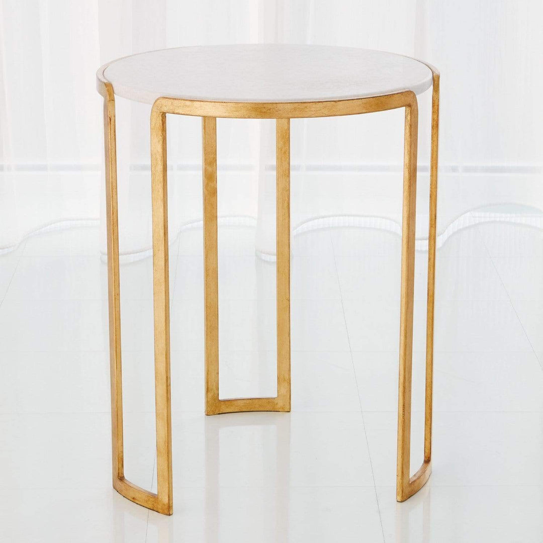 Global Views Global Views Channel Accent Table Gold Leaf 7.80495