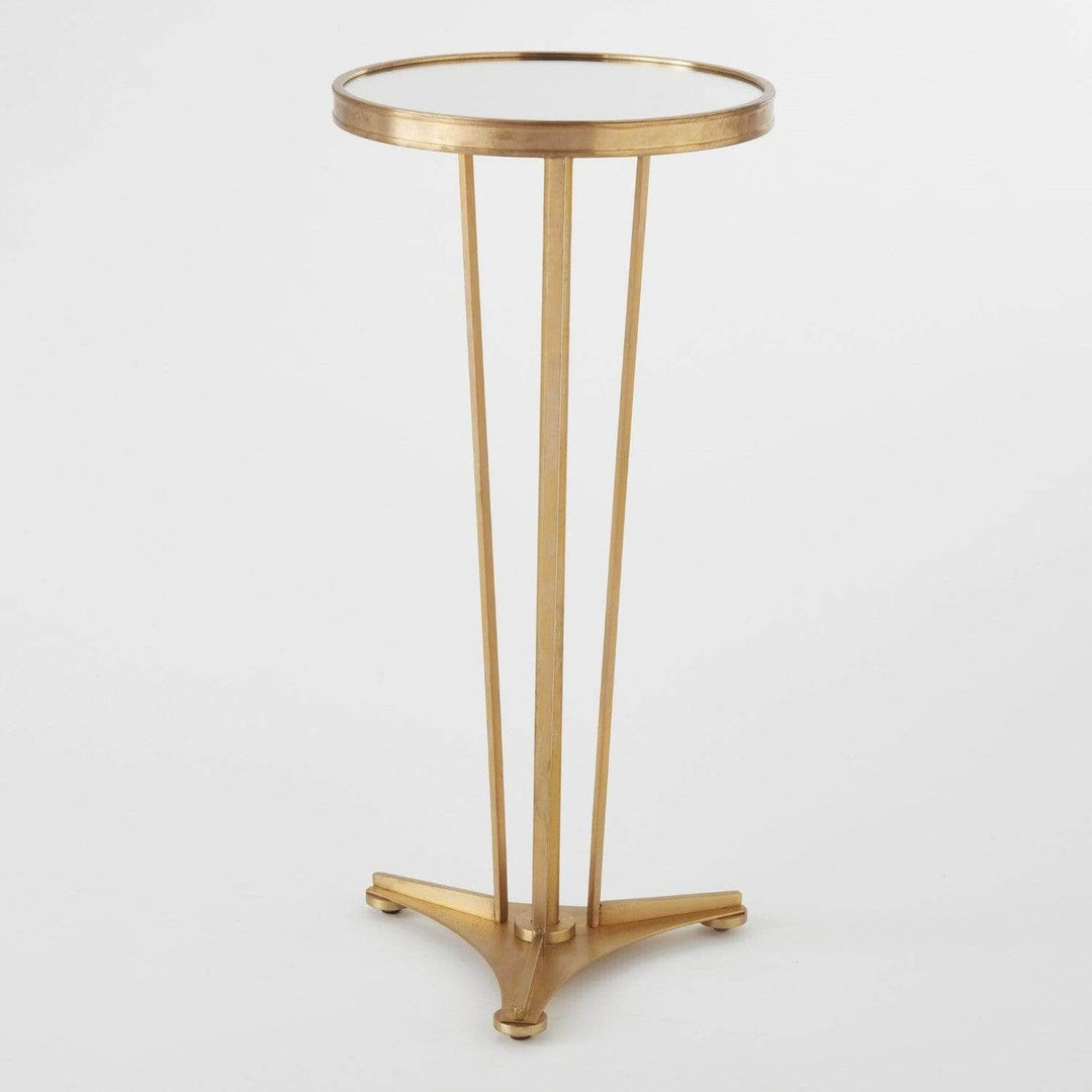 Global Views Global Views French Moderne Side Table Antique Brass 8.80509