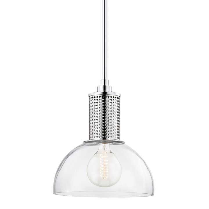 Hudson Valley Lighting Hudson Valley Lighting Halcyon Pendant - Polished Nickel & Clear 7214-PN
