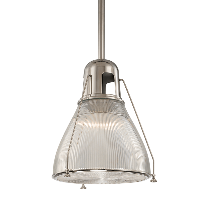 Hudson Valley Lighting Hudson Valley Lighting Haverhill Pendant - Polished Nickel & Clear Prismatic 7311-PN