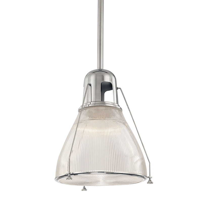 Hudson Valley Lighting Hudson Valley Lighting Haverhill Pendant - Polished Nickel & Clear Prismatic 7315-PN