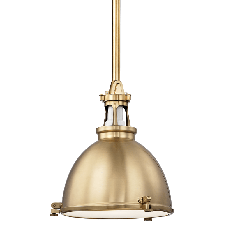 Hudson Valley Lighting Hudson Valley Lighting Massena Pendant - Aged Brass & Old Bronze 4614-AGB