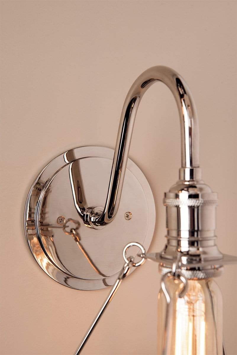 Hudson Valley Lighting Hudson Valley Lighting Thorndike Sconce - Polished Nickel & Clear 3501-PN