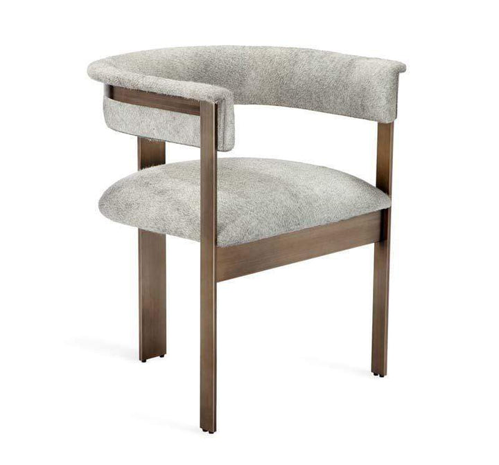 Interlude Home Interlude Home Darcy Hide Chair - Bronze 149125