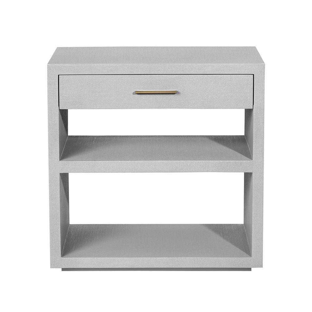 Interlude Home Interlude Home Livia Bedside Chest in Light Grey 188100