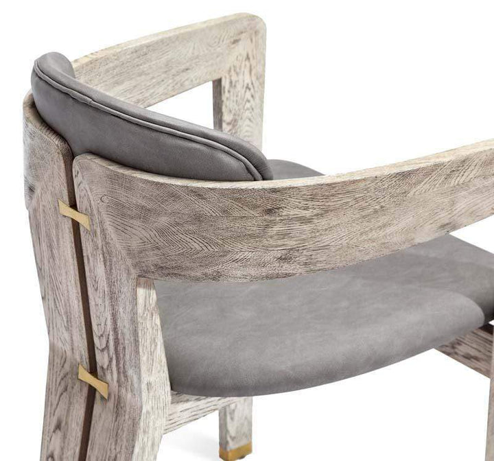 Interlude Home Interlude Home Maryl Dining Chair - Light Grey 149100