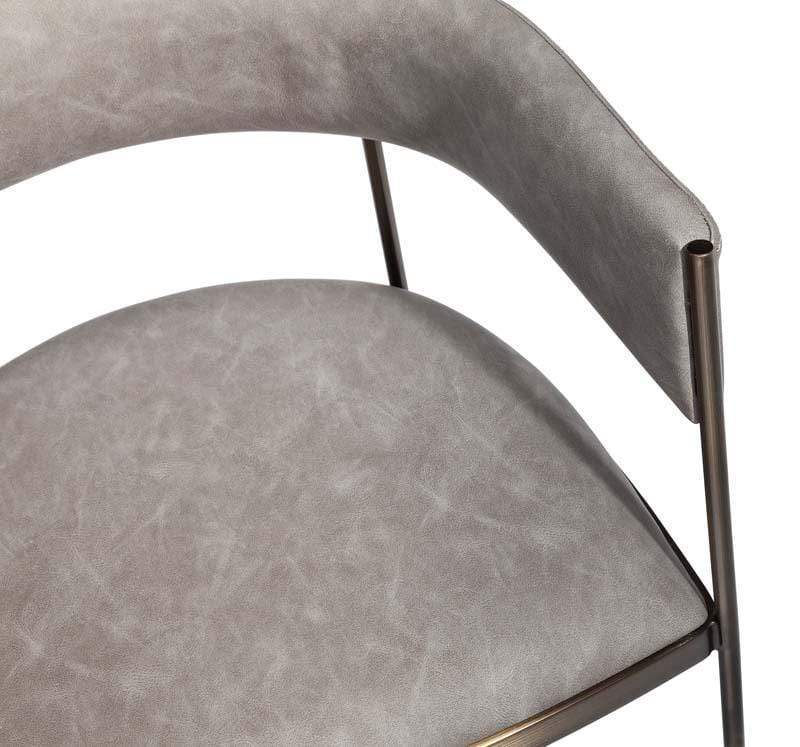 Interlude Home Interlude Home Ryland Dining Chair - Charcoal 155131