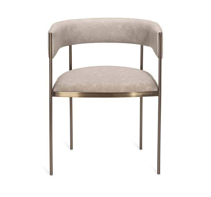 Interlude Home Interlude Home Ryland Dining Chair - Taupe 155132