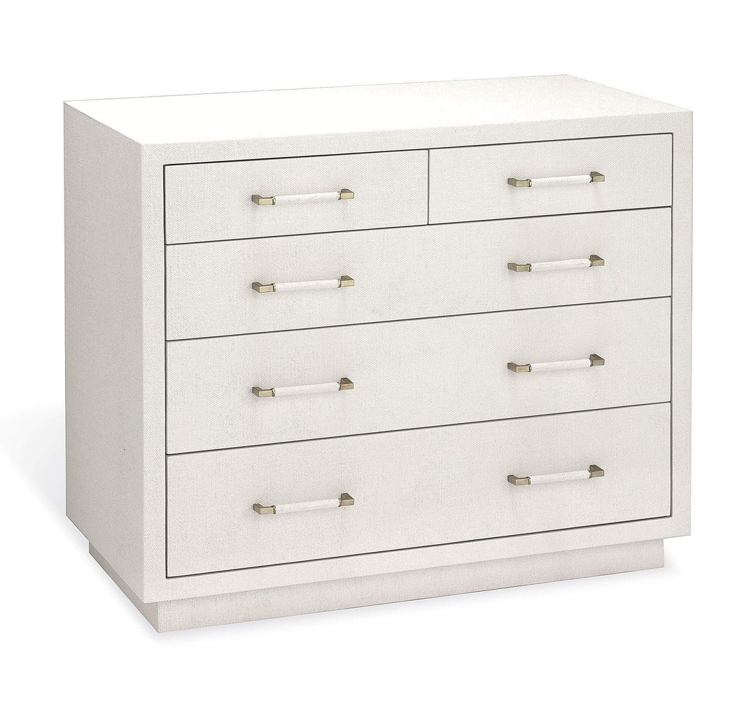 Interlude Home Interlude Home Taylor 5 Drawer Chest in White 188074