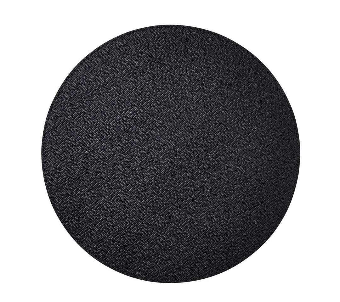 Kim Seybert Kim Seybert Shagreen Placemat In Black - Set Of 4 PM2150003BLK