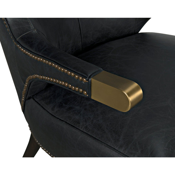 Helen Chair - Black Leather
