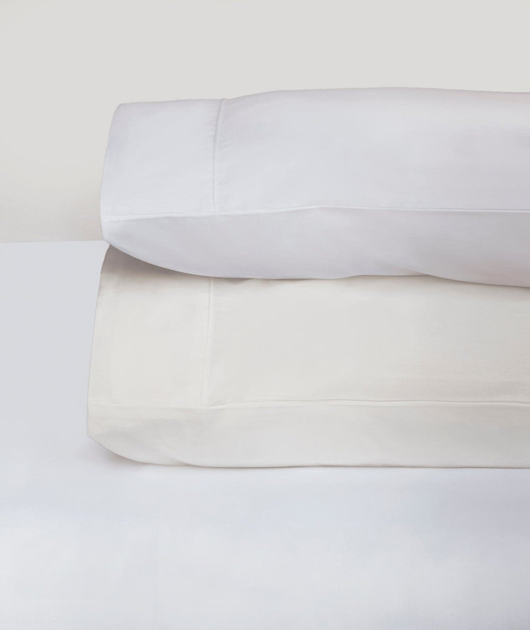 Graccioza Bovi & Graccioza Simply Percale Pillowcase - White (Available in 2 Sizes)