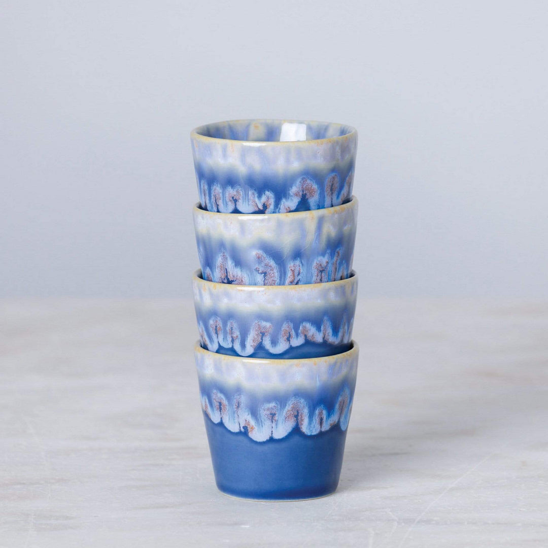 Costa Nova Costa Nova Grespresso Lungo Cup Gift Box - Set of 8 - Blue LSCS12-00918G