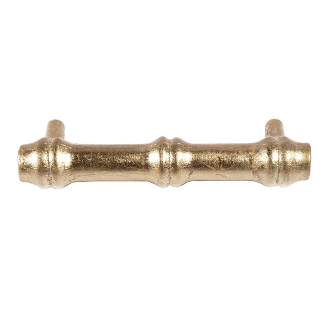 Worlds Away Worlds Away Marcus Bamboo Cabinet Pull - Gold Leaf MARCUS HG
