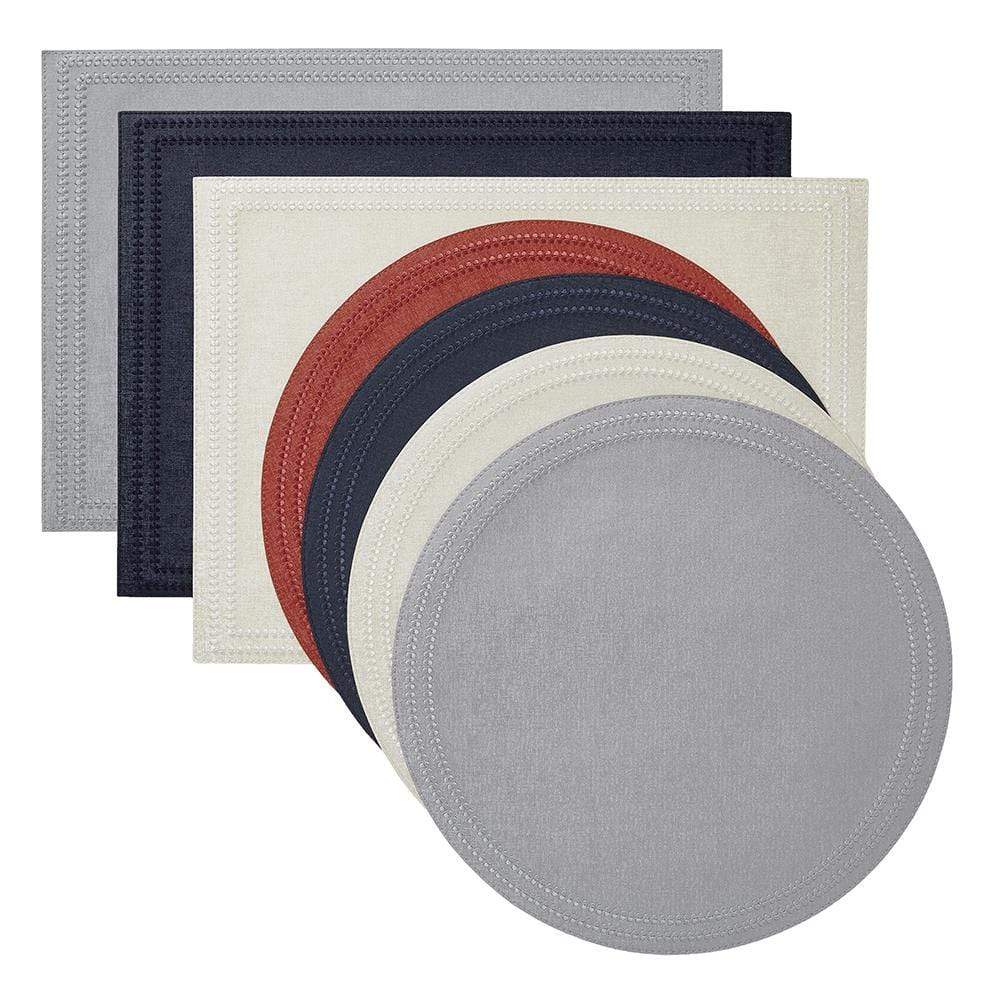 Mode Living Mode Living Paloma Placemats, S/4 Round Pearl AP002040-IV