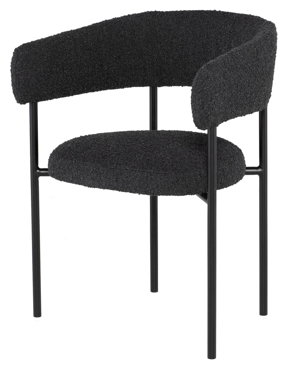 Nuevo Nuevo Cassia Dining Chair - Licorice Boucle HGSN153