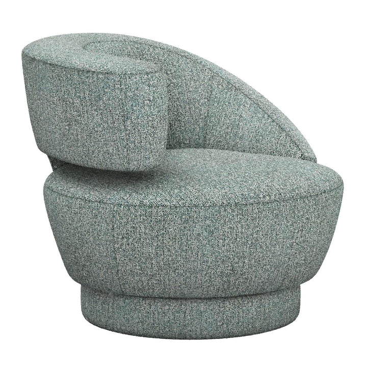 Interlude Home Interlude Home Arabella Left Swivel Chair - Available in 9 Colors Foam Upholstery 198015-55