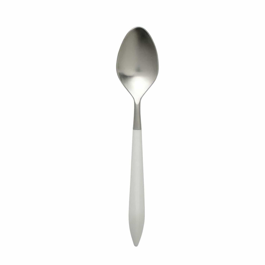 Vietri Vietri Ares Place Spoon - Silver & White ARS-9854SW