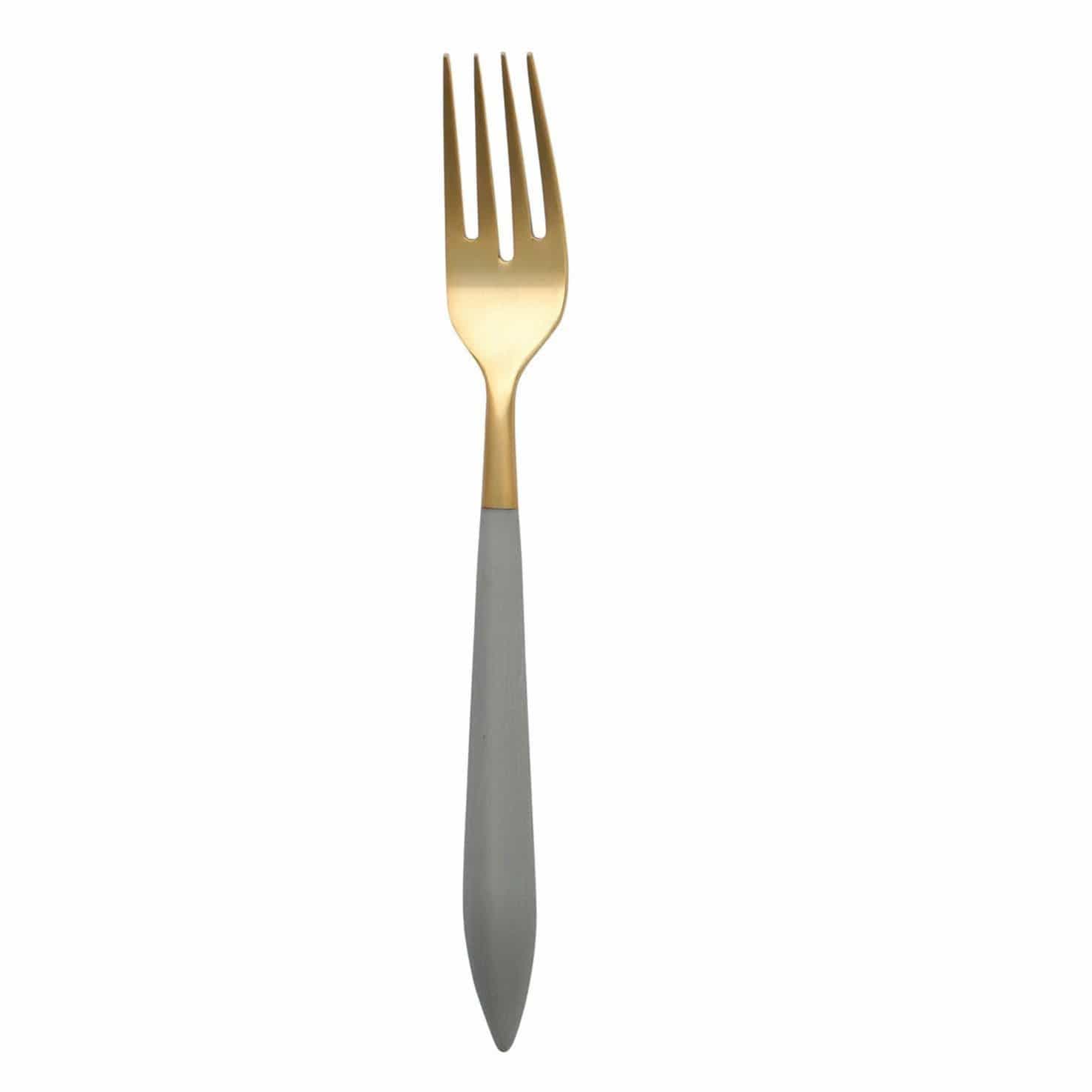 Vietri Vietri Ares Salad Fork - Gold & Gray ARS-9851GLG