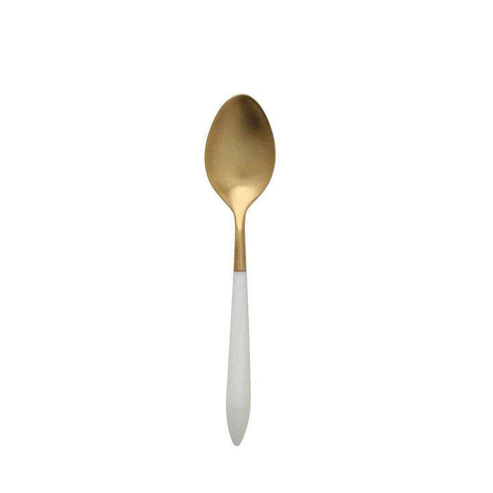 Vietri Vietri Ares Teaspoon - Gold & White ARS-9855GW