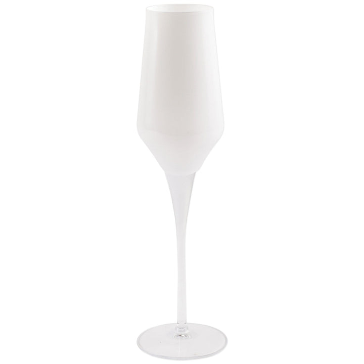 Vietri Vietri Contessa Champagne Glass - White CTA-W8850