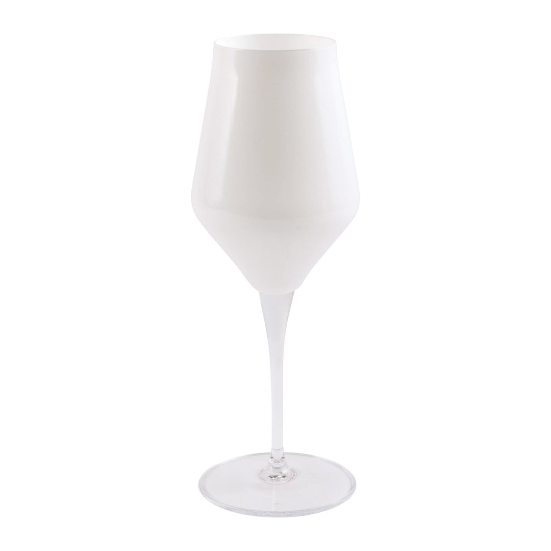 Vietri Vietri Contessa Water Glass - White CTA-W8810