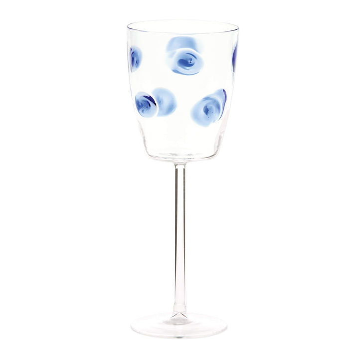 Vietri Vietri Drop Wine Glass - 3 Available Colors