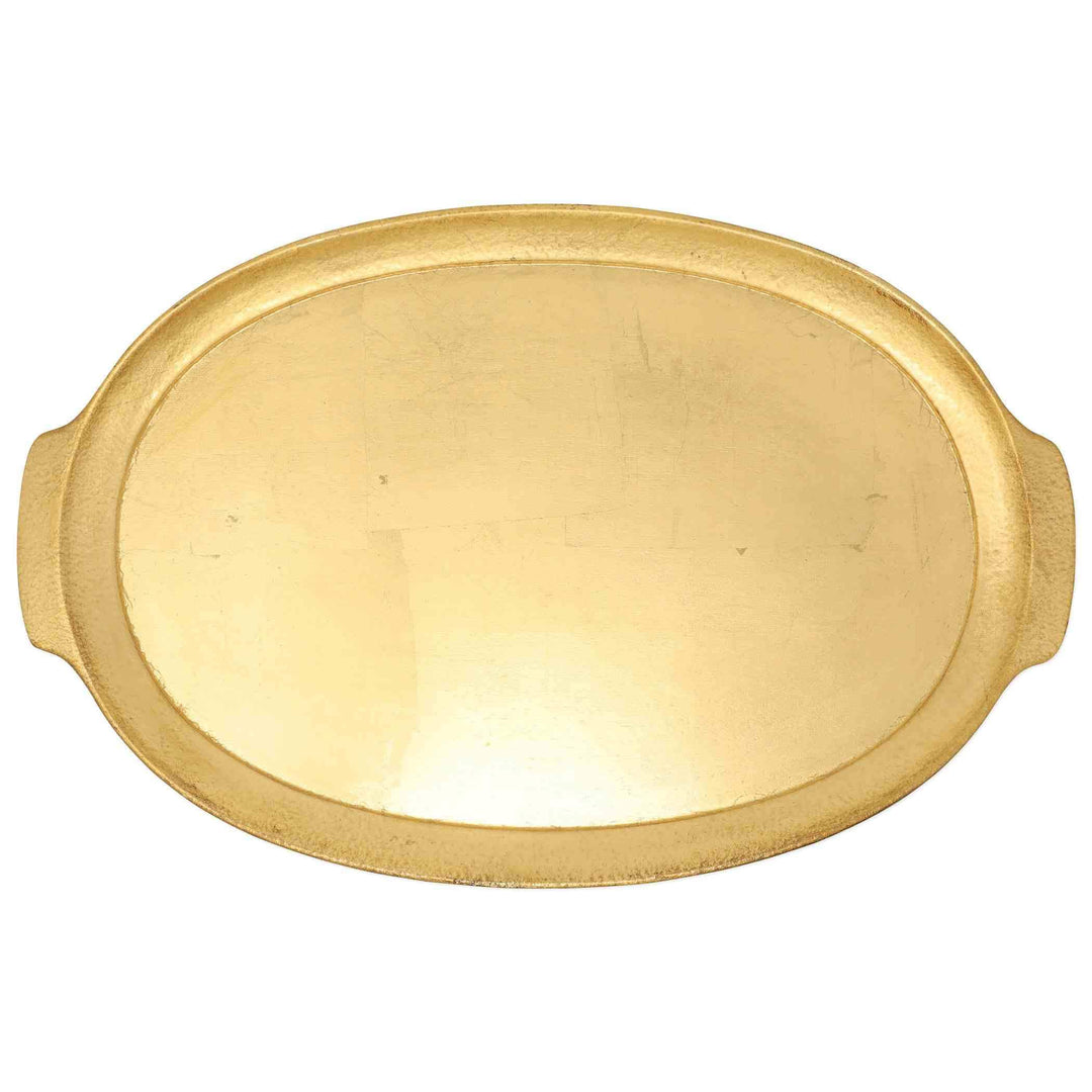 Vietri Vietri Florentine Wooden Gold Accessory Handled Tray FWD-6218