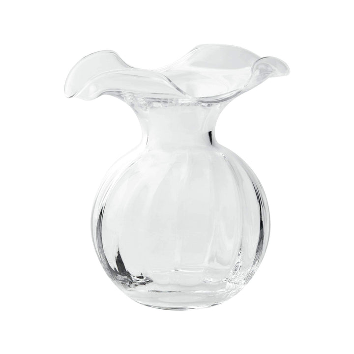 Vietri Vietri Hibiscus Glass Fluted Vase - 3 Available Sizes