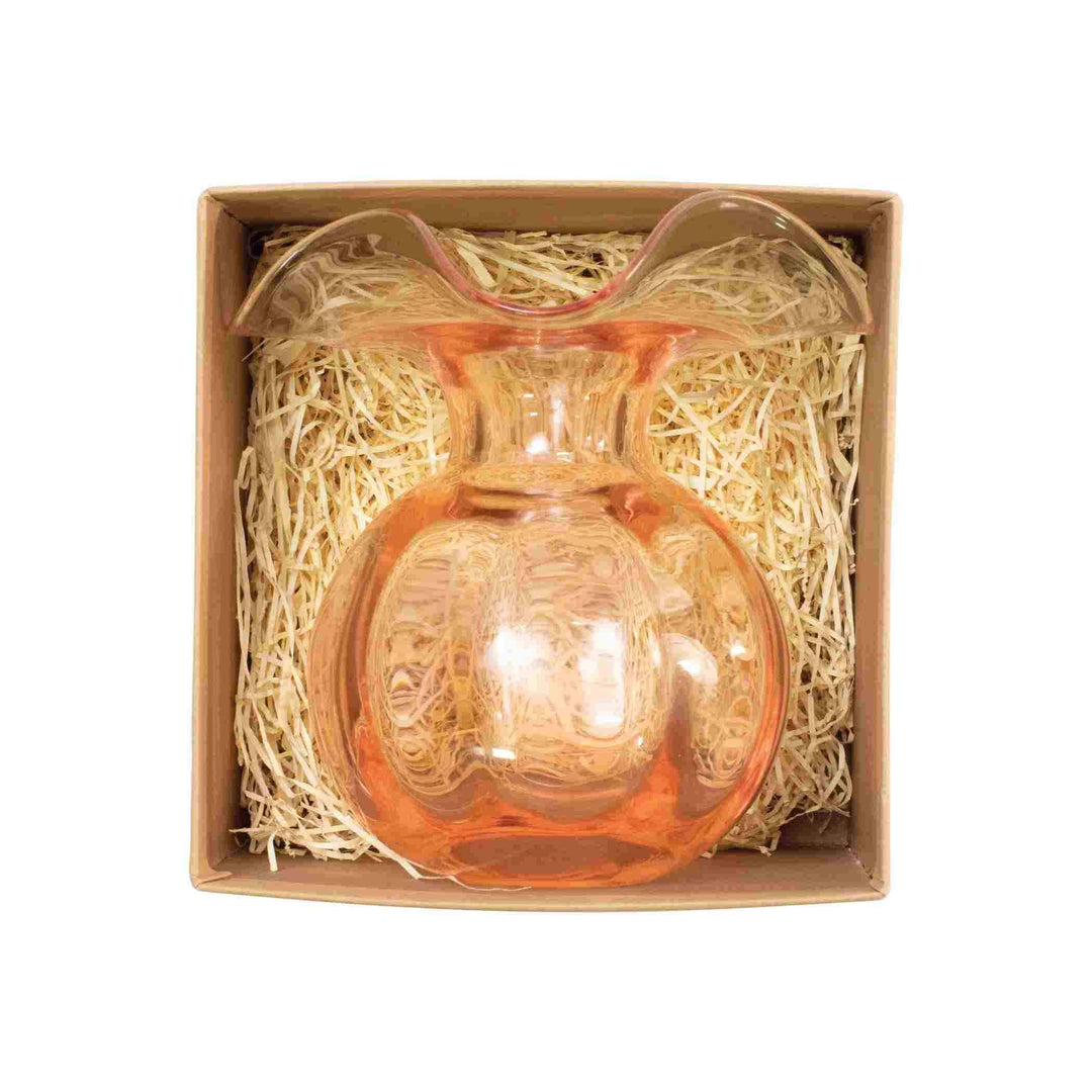 Vietri Vietri Hibiscus Glass Vase - 7 Available Colors