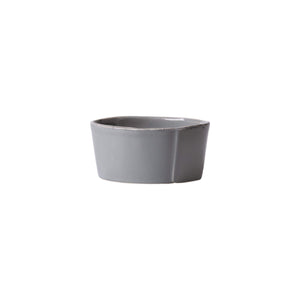Vietri Vietri Lastra Condiment Bowl - Available in 6 Colors Gray LAS-2603G