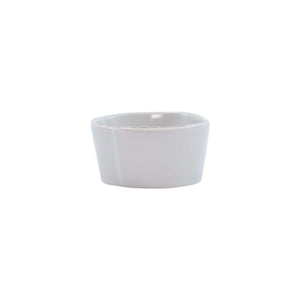 Vietri Vietri Lastra Condiment Bowl - Available in 6 Colors Light Gray LAS-2603LG