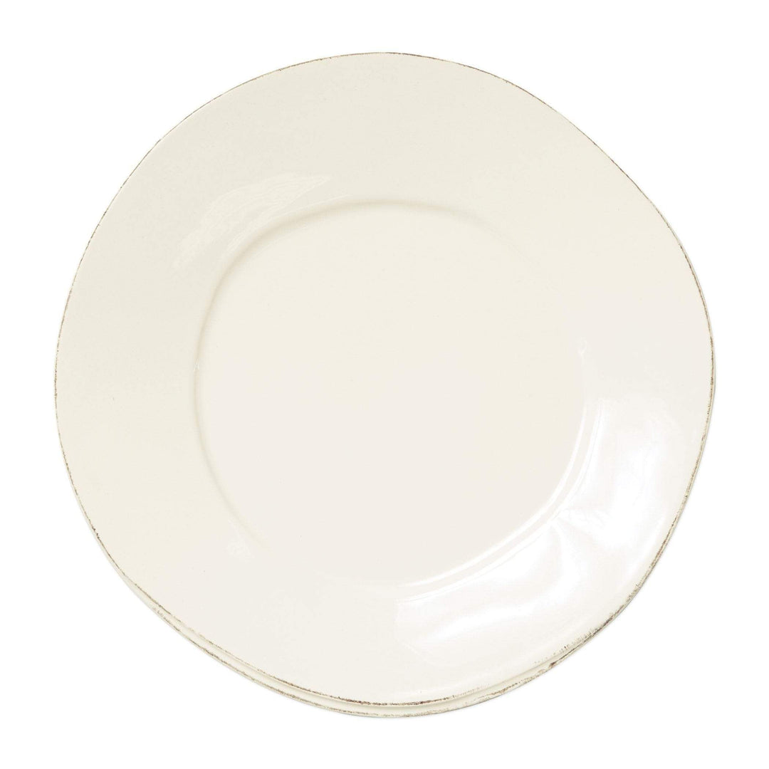Vietri Vietri Lastra Dinner Plate - Available in 6 Colors Linen LAS-2600L