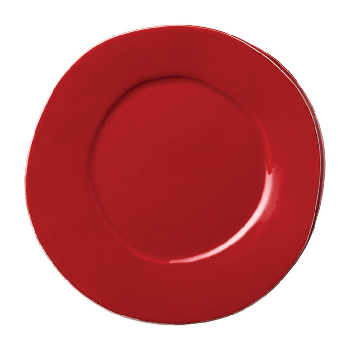 Vietri Vietri Lastra Dinner Plate - Available in 6 Colors Red LAS-2600R