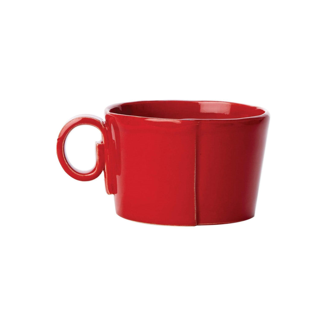 Vietri Vietri Lastra Jumbo Cup - Available in 6 Colors Red LAS-2611R