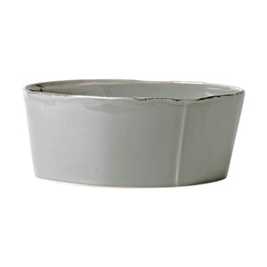 Vietri Vietri Lastra Large Serving Bowls - Available in 6 Colors Gray LAS-2632G