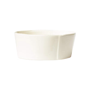 Vietri Vietri Lastra Medium Serving Bowls - Available in 6 Colors Linen LAS-2631L