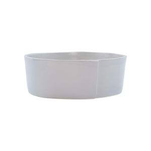 Vietri Vietri Lastra Medium Serving Bowls - Available in 6 Colors Light Gray LAS-2631LG