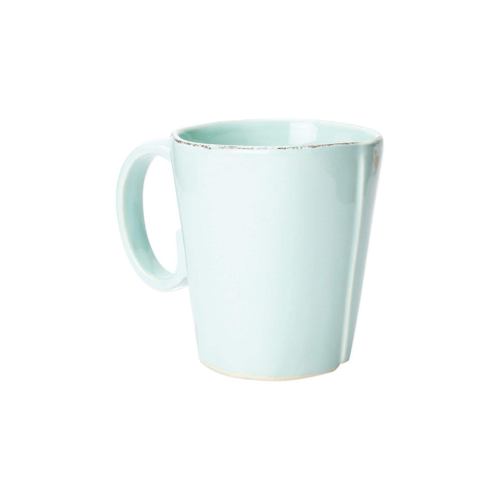 Vietri Vietri Lastra Mug - Available in 6 Colors Aqua LAS-2610A
