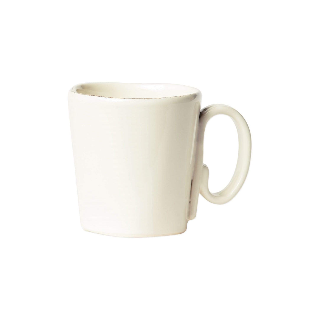 Vietri Vietri Lastra Mug - Available in 6 Colors Linen LAS-2610L