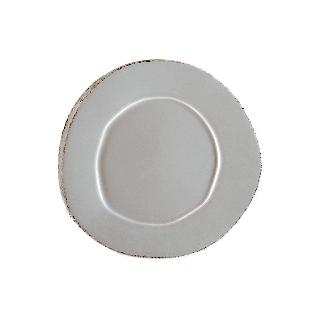 Vietri Vietri Lastra Salad Plate - Available in 6 Colors Gray LAS-2601G